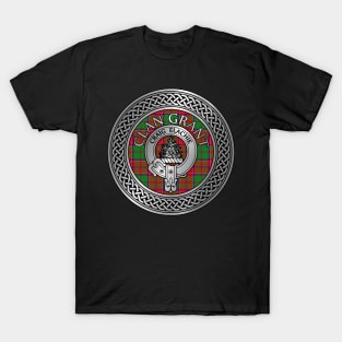 Clan Grant Crest & Tartan Knot T-Shirt